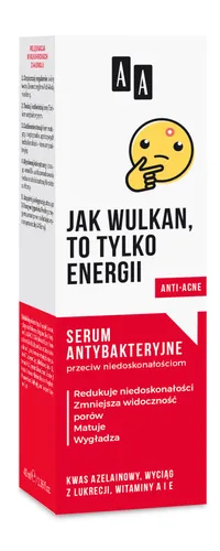 AA Emoji, Serum antybakteryjne przeciw niedoskonałościom `Jak wulkan to tylko energii`