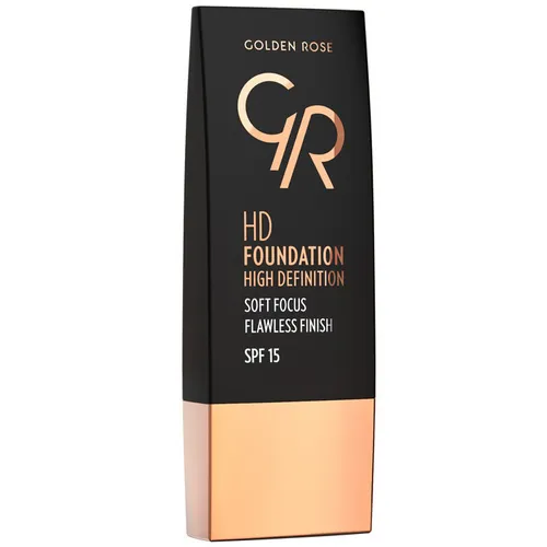 Golden Rose HD Foundation High Definition, Soft Focus Flawless Finish SPF 15 (Podkład do twarzy)
