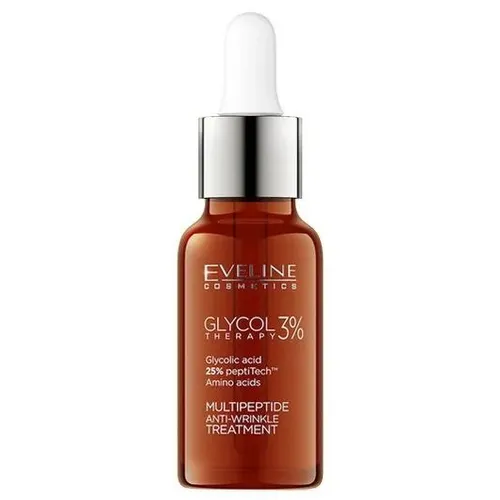 Eveline Cosmetics Glycol Therapy, Multipeptydowa kuracja przeciwzmarszczkowa 3%
