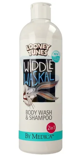 By Medica Looney Tunes, Widdle Waskal Body Wash & Shampoo 2 in 1 (Żel myjący i szampon 2 w 1)