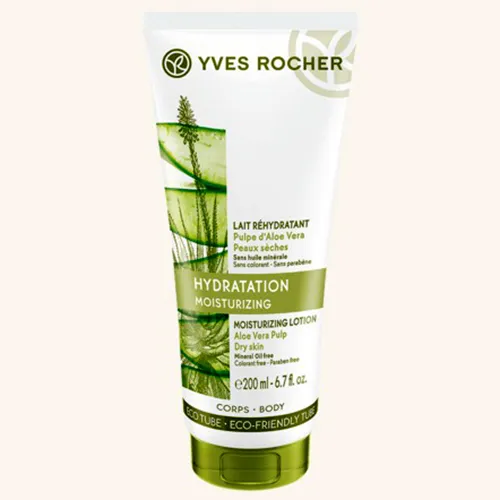 Yves Rocher Hydratation, Lait Rehydratant Corps Peaux Seches [Moisturizing Body Lotion Dry Skin] (Intensywnie nawilżające mleczko do ciała) - 1