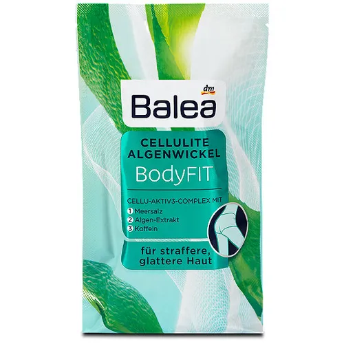 Balea BodyFIT, Cellulite Algenwickel (Okłady z alg antycellulitowe)