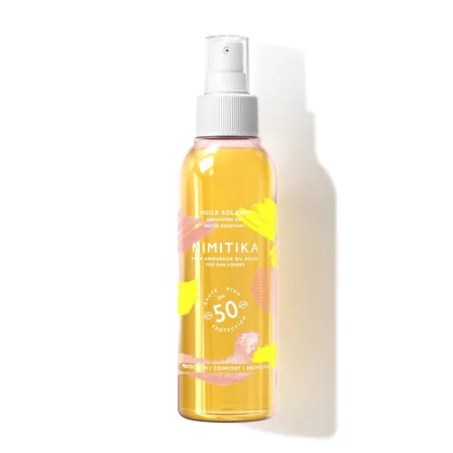 Mimitika Sunscreen Oil SPF 50 Water Resistant (Olejek do opalania z SPF 50)