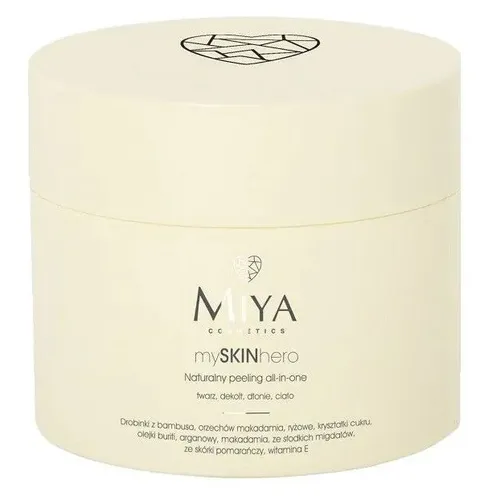 Miya Cosmetics mySKINhero, Naturalny peeling all-in-one do twarzy, dekoltu, dłoni i ciała - 1