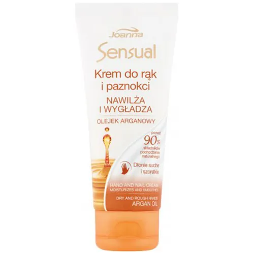 Joanna Sensual, Krem do rąk i paznokci `Olejek arganowy` - 1