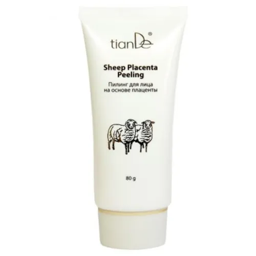 TianDe Sheep Placenta Peeling (Peeling do twarzy na bazie łożyska)