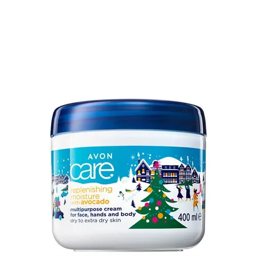 Avon Care, Replenishing Moisture with Avocado, Multipurpose Cream for Face, Hands and Body (Uniwersalny krem nawilżający do twarzy i ciała z olejkiem z awokado) - 3