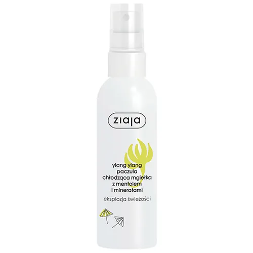 Ziaja Lato Limitowane, Olejki ylang-ylang i paczuli w chłodzącej mgiełce z mentolem i minerałami