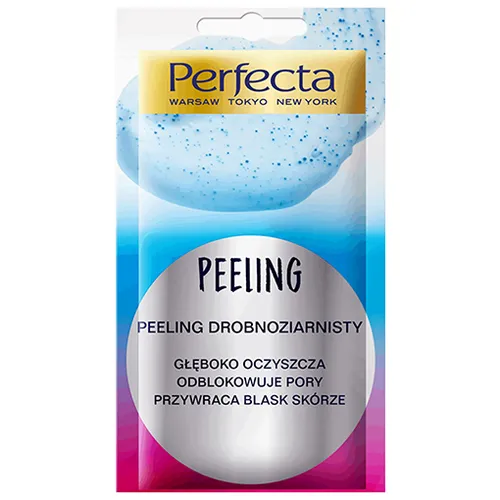 Perfecta Peeling drobnoziarnisty do twarzy, szyi i dekoltu