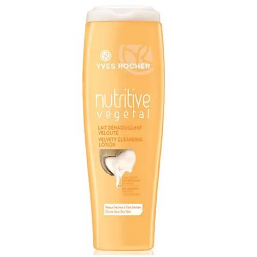 Yves Rocher Nutritive Vegetal, Velvety Cleansing Lotion (Odżywcze mleczko do demakijażu)