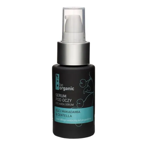 Be Organic Serum pod oczy `Olej makadamia i centella`