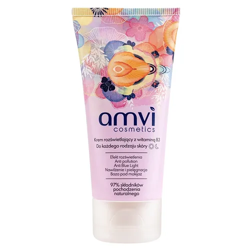 AMVI Cosmetics Krem rozświetlający z witaminą B3 do twarzy