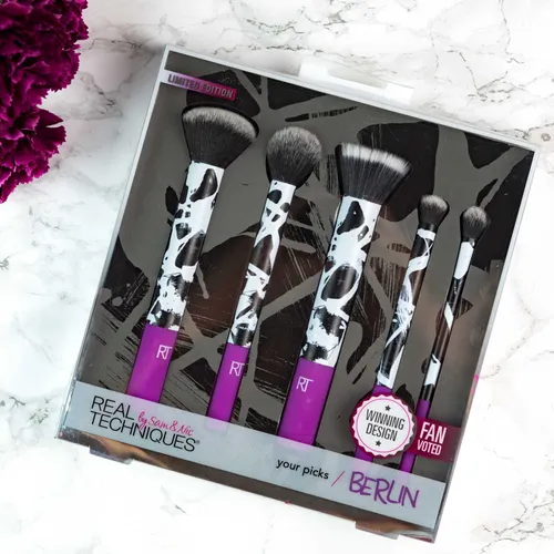 Real Techniques Your Picks: Berlin, Brush Set (Zestaw pędzli do makijażu twarzy i oczu)