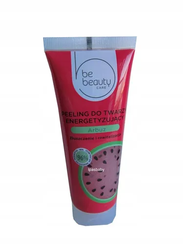 bebeauty Energetyzujący peeling do twarzy ` Arbuz - złuszczenie i rewitalizacja` - 1