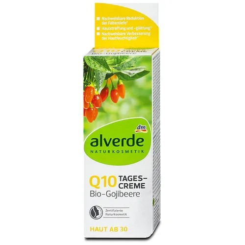 Alverde Q10 Tagescreme Gojibeere (Krem na dzień z owocem gojii)