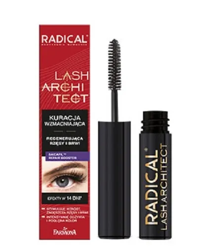 Radical Lash Architect, Kuracja wzmacniająca regenerująca rzęsy i brwi