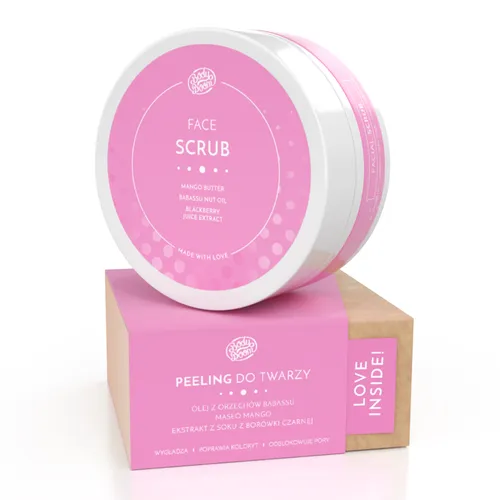 BodyBoom Love inside!, Peeling do twarzy `Szorstki adorator`