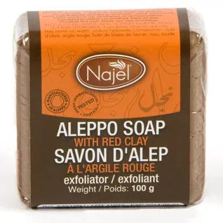 Najel Aleppo Soap with Red Clay (Mydło Aleppo z czerwoną glinką) - 2