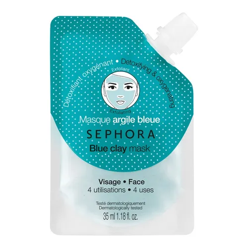 Sephora Blue Clay Mask (Maseczka z niebieskiej glinki)