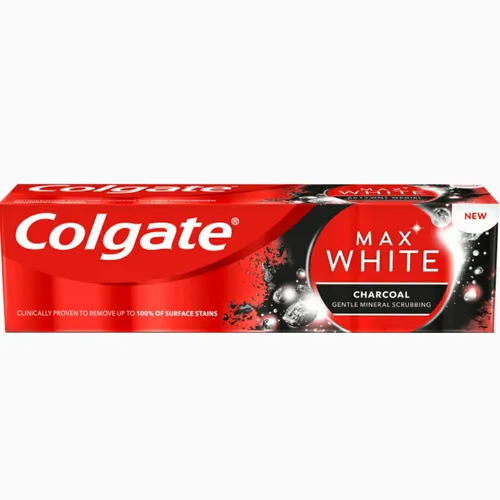 Colgate Max White Charcoal, Pasta do zębów