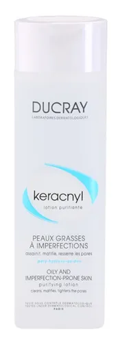 Ducray Keracnyl, Purifying Lotion (Woda oczyszczająca do skóry tłustej i problematycznej)