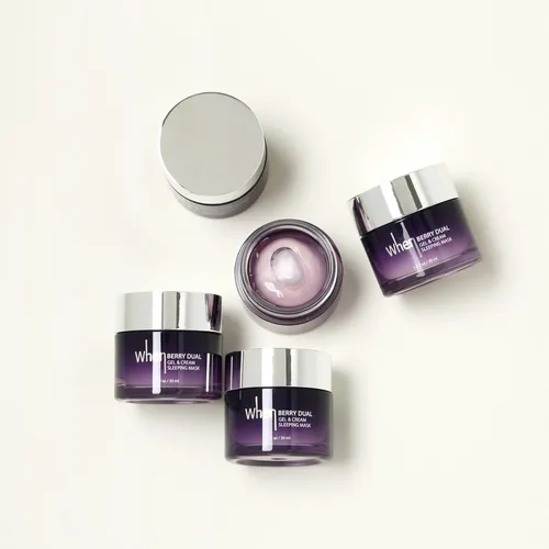 When Berry Dual Gel & Cream Sleeping  Mask (Całonocna maska do twarzy) - 4