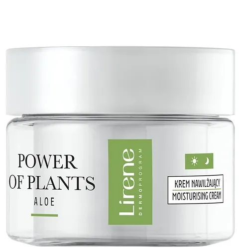 Lirene Dermoprogram Power of Plants, Krem nawilżający `Aloe` - 2