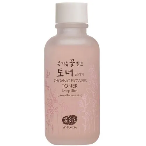 Whamisa Organic Flowers, Toner Deep Rich (Nawilżający toner dla cery suchej) - 2