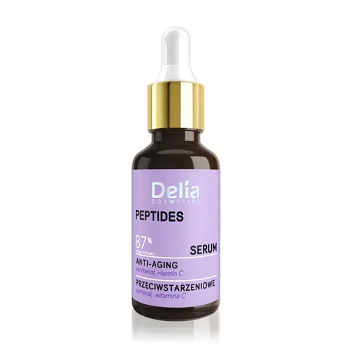 Delia Serum przeciwstarzeniowe do twarzy, szyi i dekoltu `Peptydy` - 1