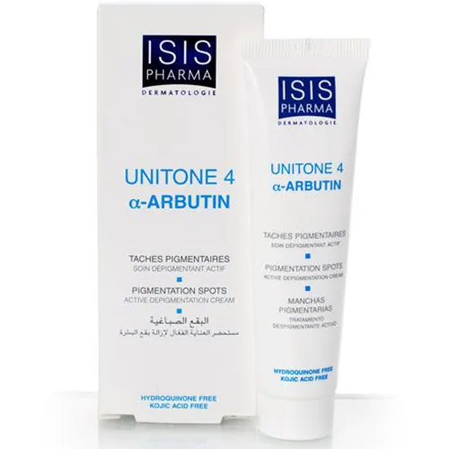 IsisPharma Unitone 4 Alpha Arbutin (Krem rozjaśniający przebarwienia skóry z alfa-arbutyną) - 1
