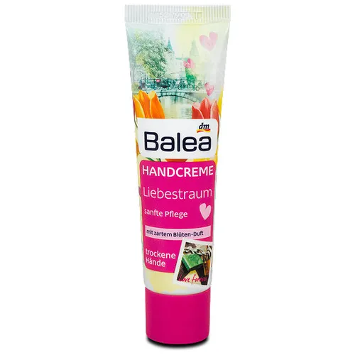 Balea Handcreme Liebestraum (Krem do rąk z wyciągiem z pestek moreli)