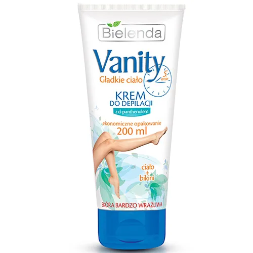 Bielenda Vanity, Gładkie Ciało, Krem do depilacji z D-Panthenolem
