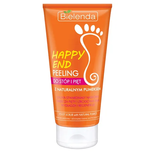 Bielenda Happy End, Peeling do stóp i pięt z naturalnym pumeksem
