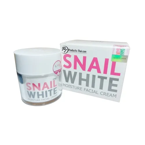 Namu Life Snail White, Moisture Facial Cream (Nawilżający krem do twarzy ze śluzem ślimaka)