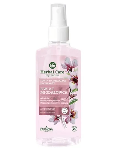 Herbal Care Tonik nawilżający do twarzy `Kwiat migdałowca`
