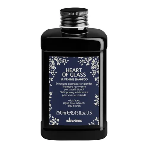 Davines Heart of Glass, Silkening Shampoo (Wygładzający i wzmacniający szampon do włosów blond)