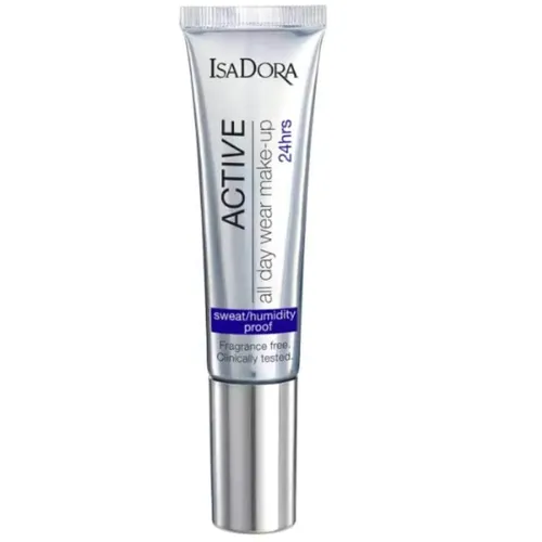 IsaDora Active, All Day Wear Make-up 24hrs (Długotrwały podkład do twarzy)