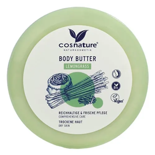 Cosnature Body Butter Lemongrass (Wegańskie masło do ciała)