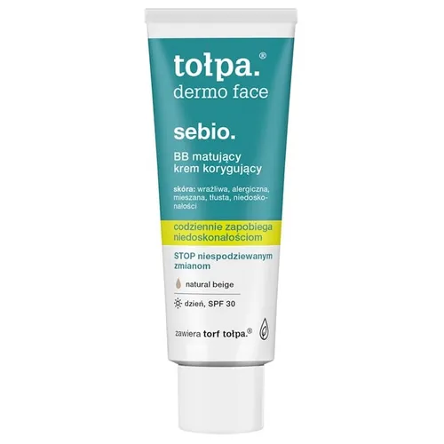Tołpa Dermo Face, Sebio, BB matujący krem korygujący