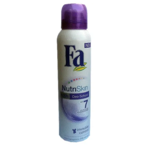 Fa NutriSkin, Invisible Control Spray (Antyperspirant w sprayu)