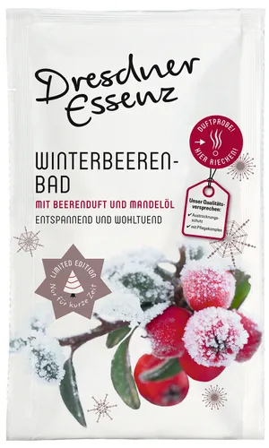 Dresdner Essenz Winter Berries, Winterbeeren-bad (Sól do kąpieli `Zimowa jagoda`)