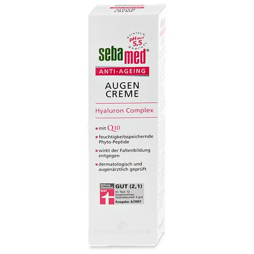 Sebapharma Seba Med, Anti - Ageing, Augencreme Q10 Complex (Przeciwzmarszczkowy krem pod oczy)