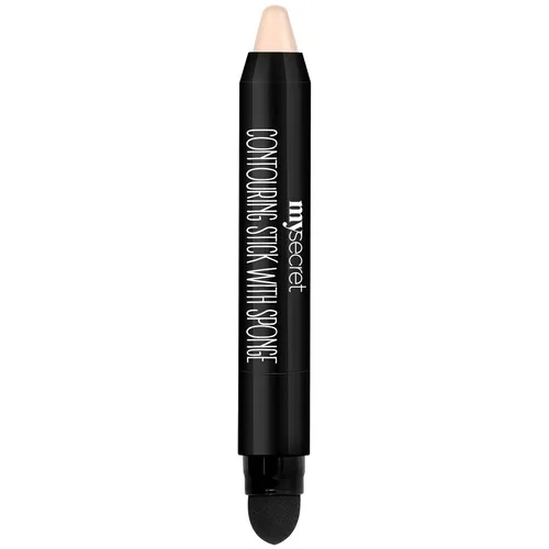 My Secret Contouring Stick with Sponge (Kredka do konturowania o kremowej konsystencji)