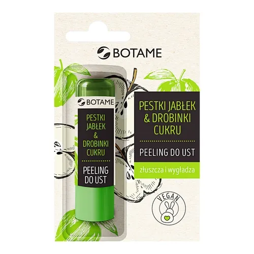 Botame Peeling do ust `Pestki jabłek & drobiny cukru`