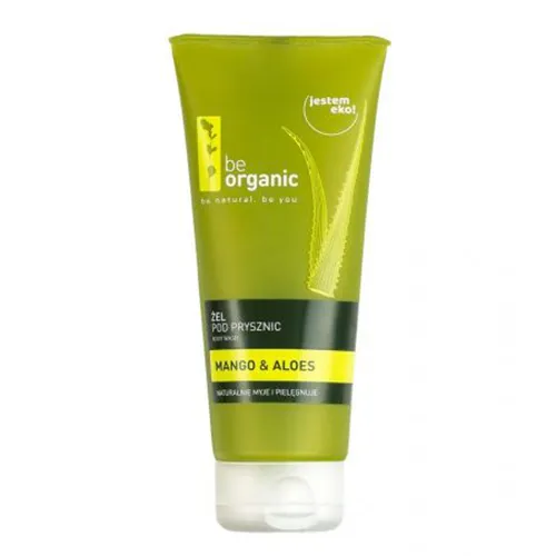Be Organic Żel pod prysznic `Mango i aloes`