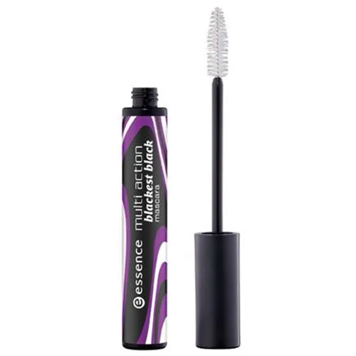 Essence Multi Action Blackest Black Mascara) (Ultra czarny tusz do rzęs)