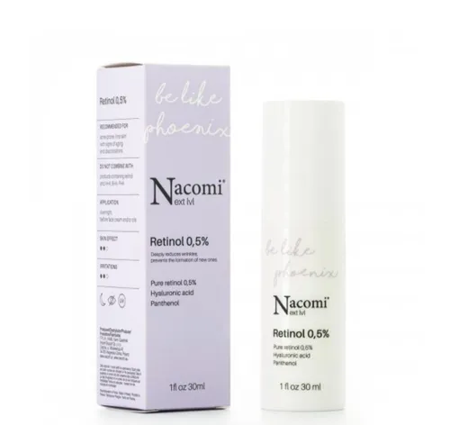 Nacomi Next Lvl, Be Like Phoenix Retinol 0,5% Serum (Serum z retinolem 0,5%)