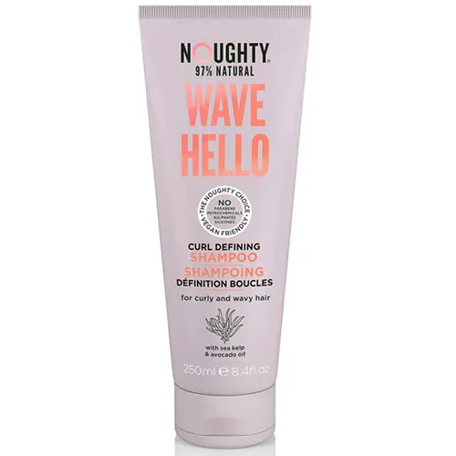 Noughty Wave Hello, Curl Defining Shampoo for Curly and Wavy Hair (Definiujący włosy szampon dla włosów kręconych i falowanych)