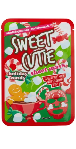 Maxbrands Sweet Cutie Sheet Mask Holiday Candy (Maska do twarzy w płachcie)
