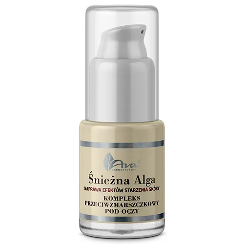 Laboratorium Kosmetyczne AVA Snow Algae, Anti-Wrinkle Eye Contour Complex (Śnieżna Alga, Kompleks przeciwzmarszczkowy pod oczy)